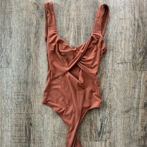 Abercrombie & Fitch Rust Bodysuit